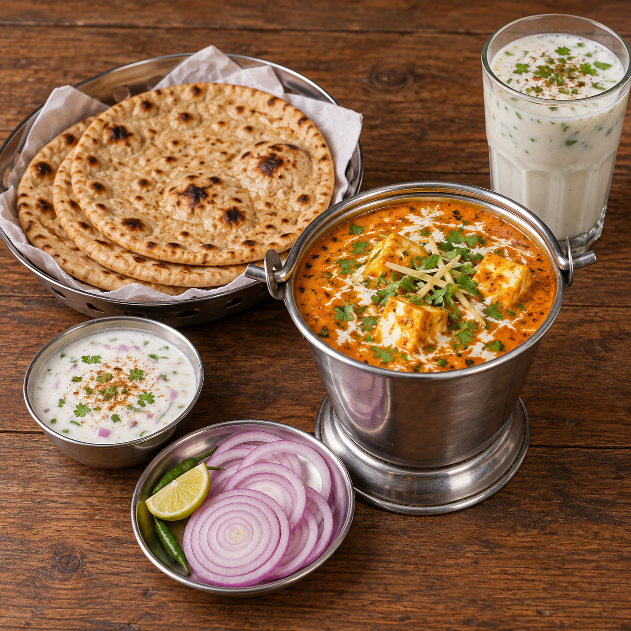 Paneer Balti Meal