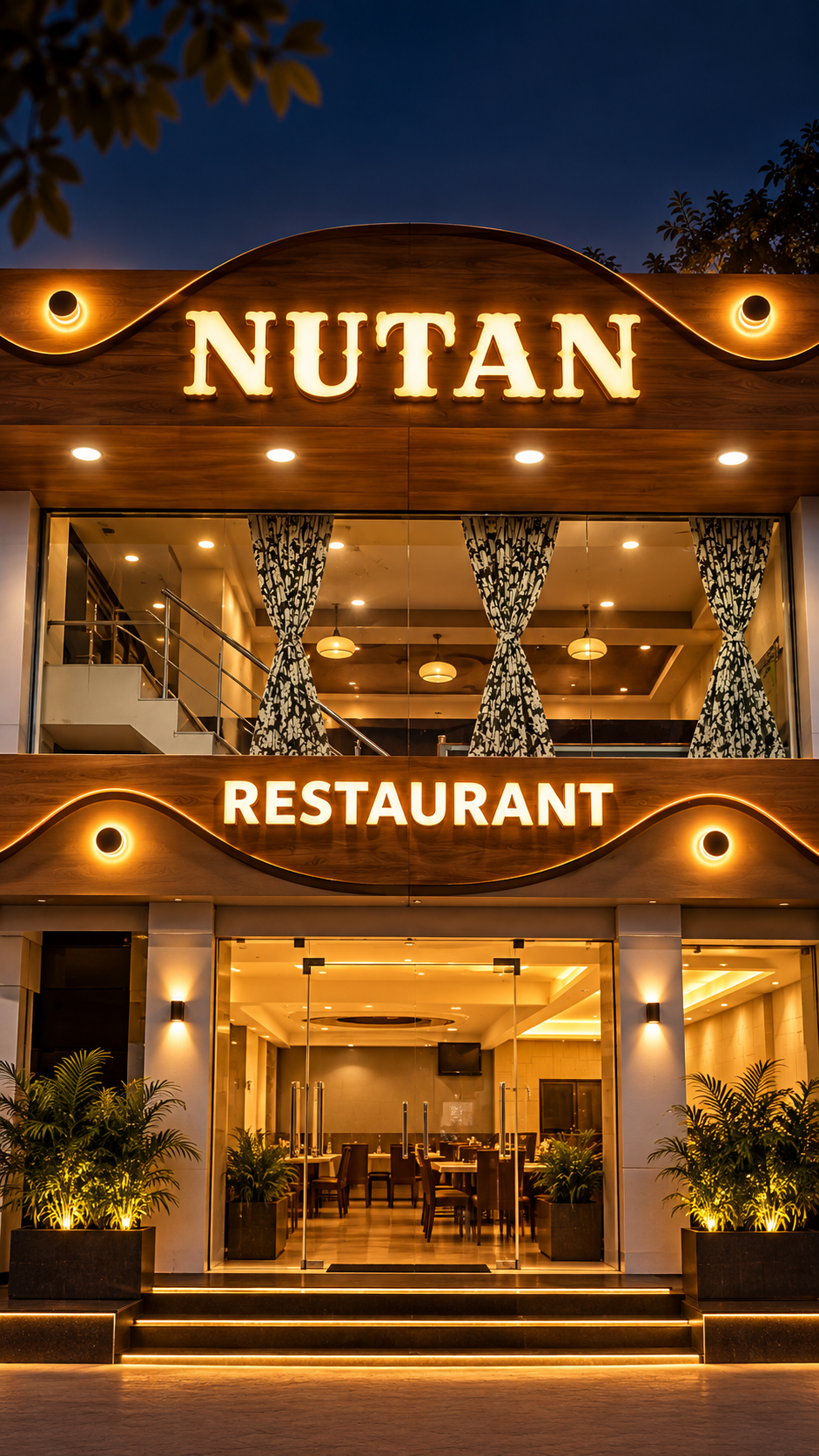 Nutan Restaurant dining interior